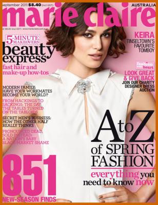 Keira Knightley Does Marie Claire Magazine